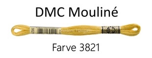 DMC Mouline Amagergarn farve 3821